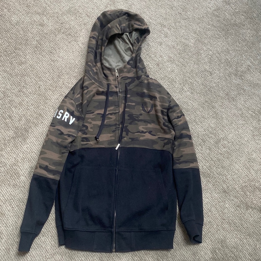 Aesthetic revolution men’s zip up jacket